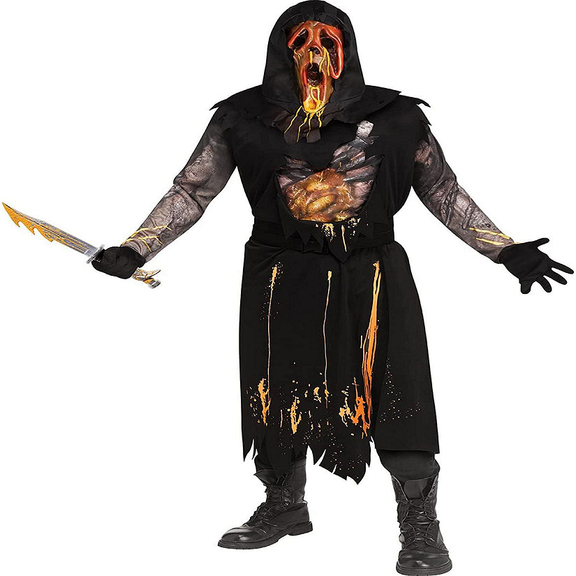 Dead by Daylight Scorched Ghost Face Adult Costume  One Size Image