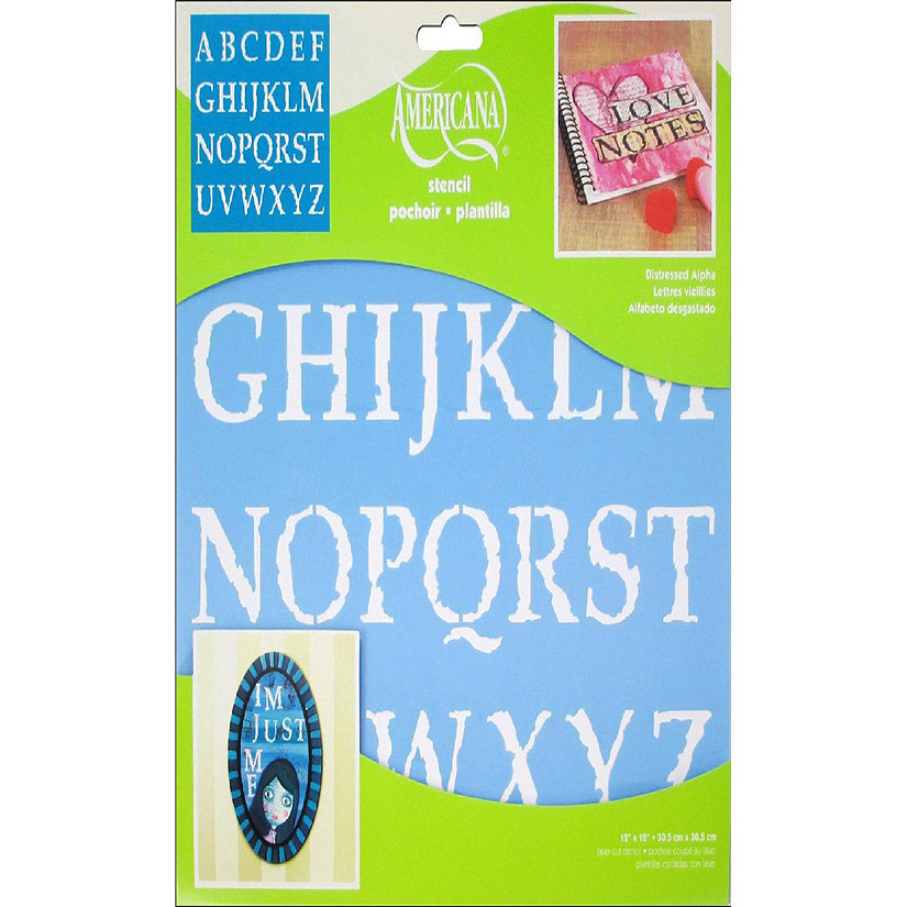 Oriental Trading : Customer Reviews : Awesome Alphabet Stencils - 12 Pc.