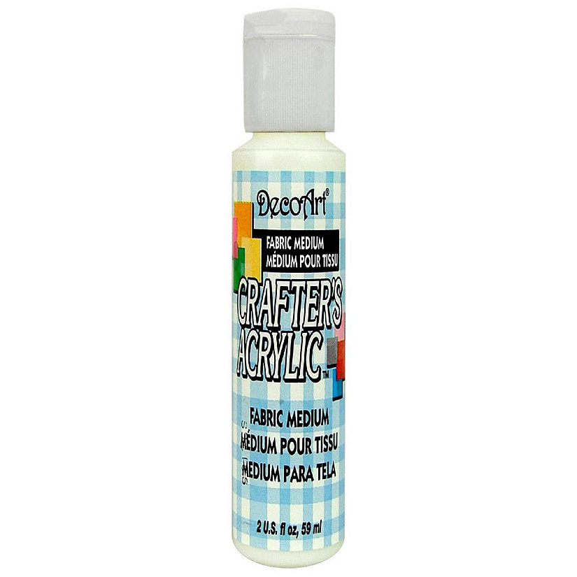 DecoArt Crafter's Acrylic Paint, 2 oz., Fabric Medium, Oriental Trading