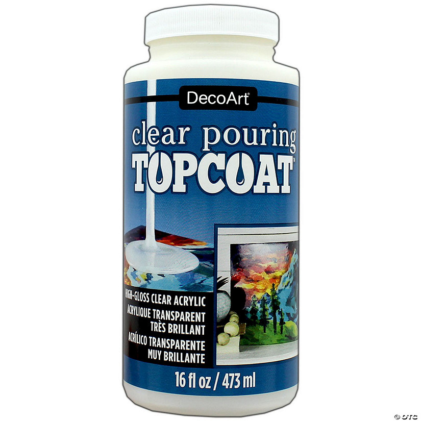 DecoArt Medium Clear Pouring Topcoat 16oz&#160; &#160;&#160; &#160; Image