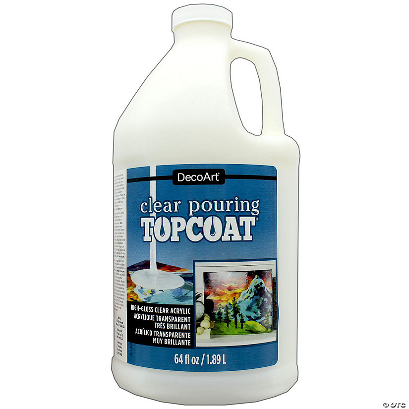 DecoArt Medium Clear Pouring Topcoat 64oz&#160; &#160;&#160; &#160; Image