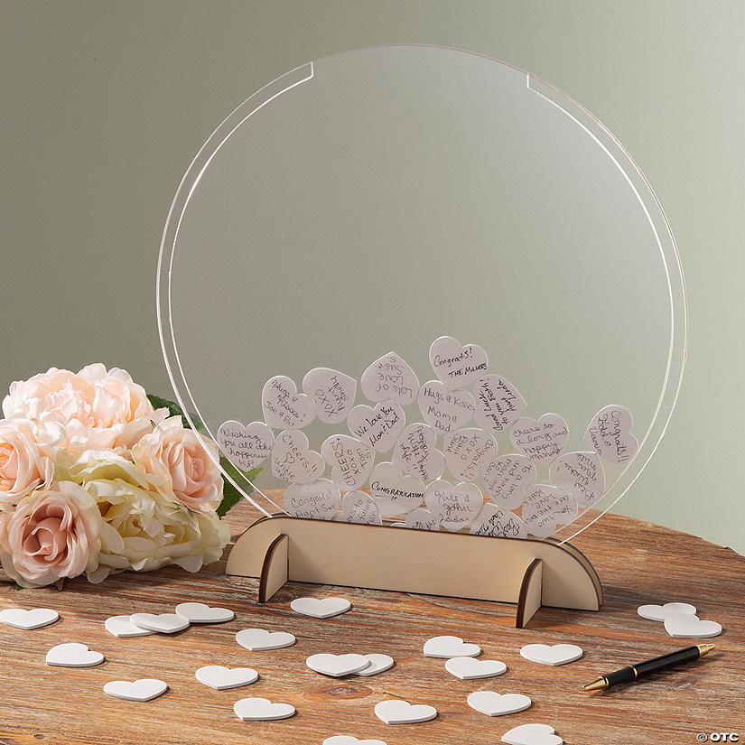 Decorative Circle Guest Book Oriental Trading