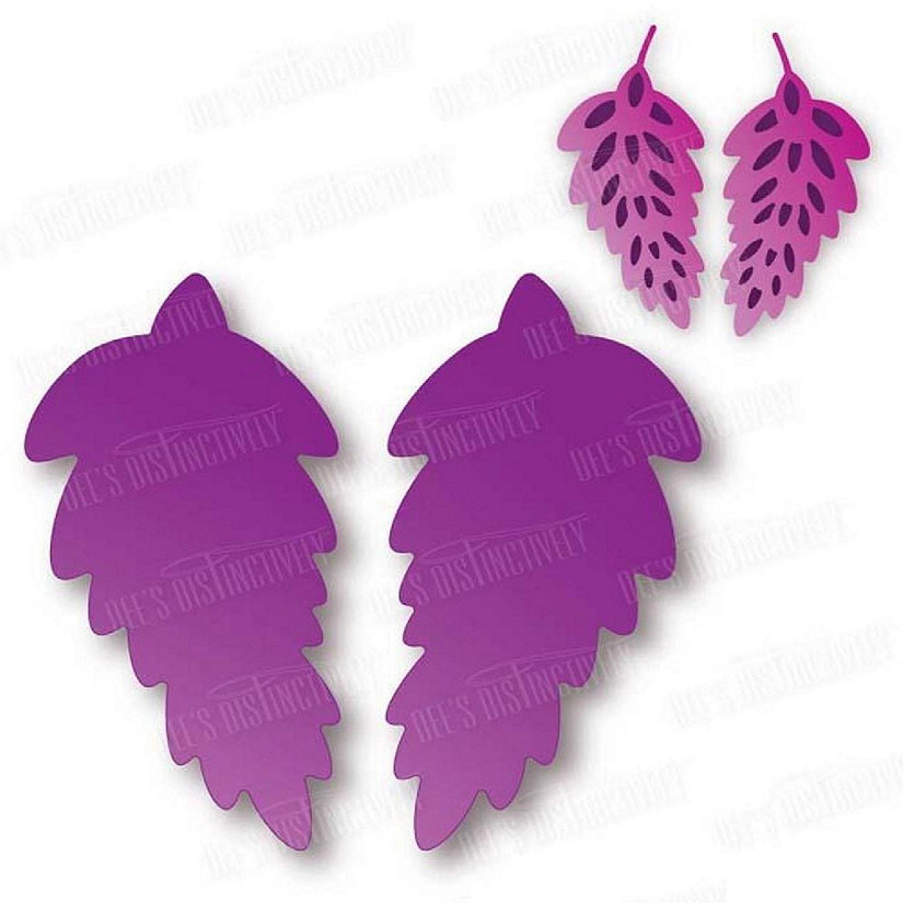 Dee's Distinctively Dimensional Dies  Stylized Floral Silhouette Image