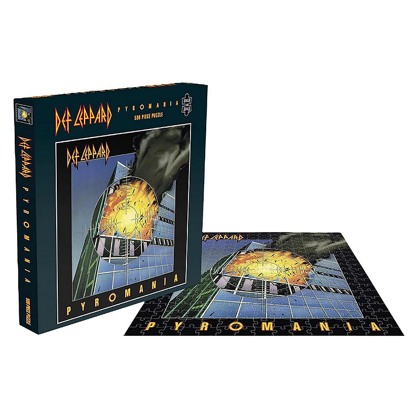 Def Leppard Pyromania 500 Piece Jigsaw Puzzle Image