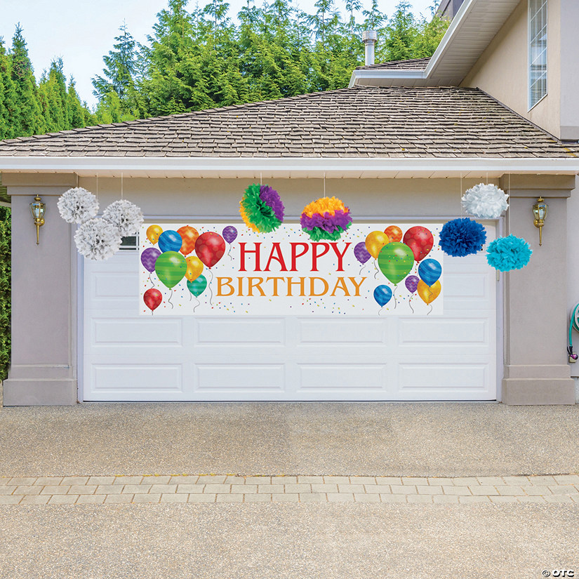 Deluxe Birthday Garage Decorating Kit