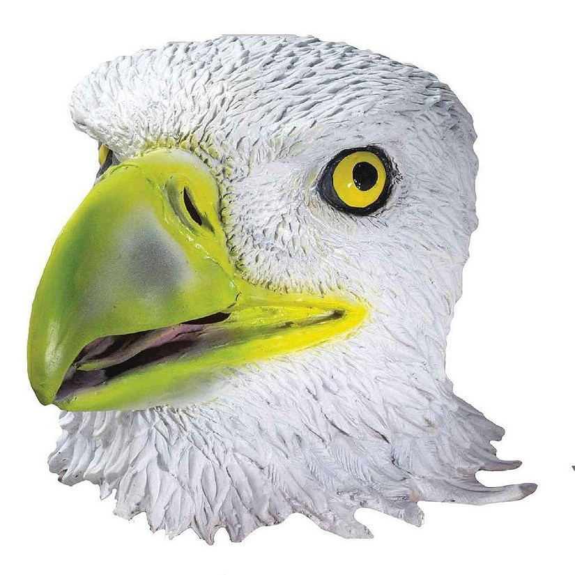 Deluxe Eagle Animal Adult Latex Costume Mask Image