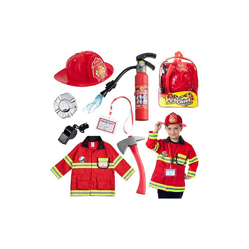 Deluxe Fireman Toy Set Image