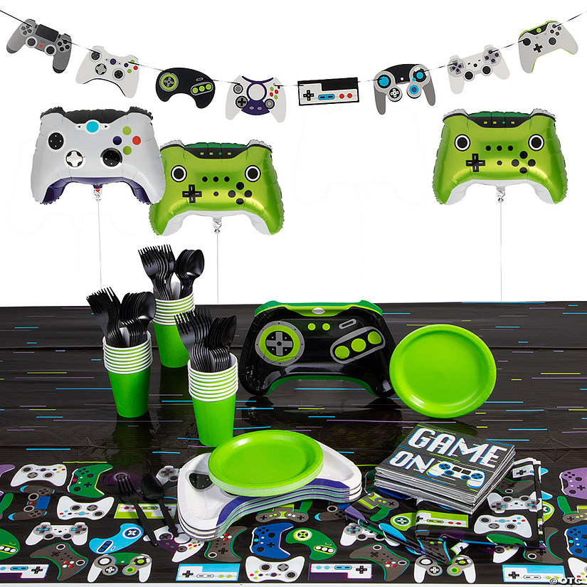 Deluxe Gamer Party Kit for 24 Image
