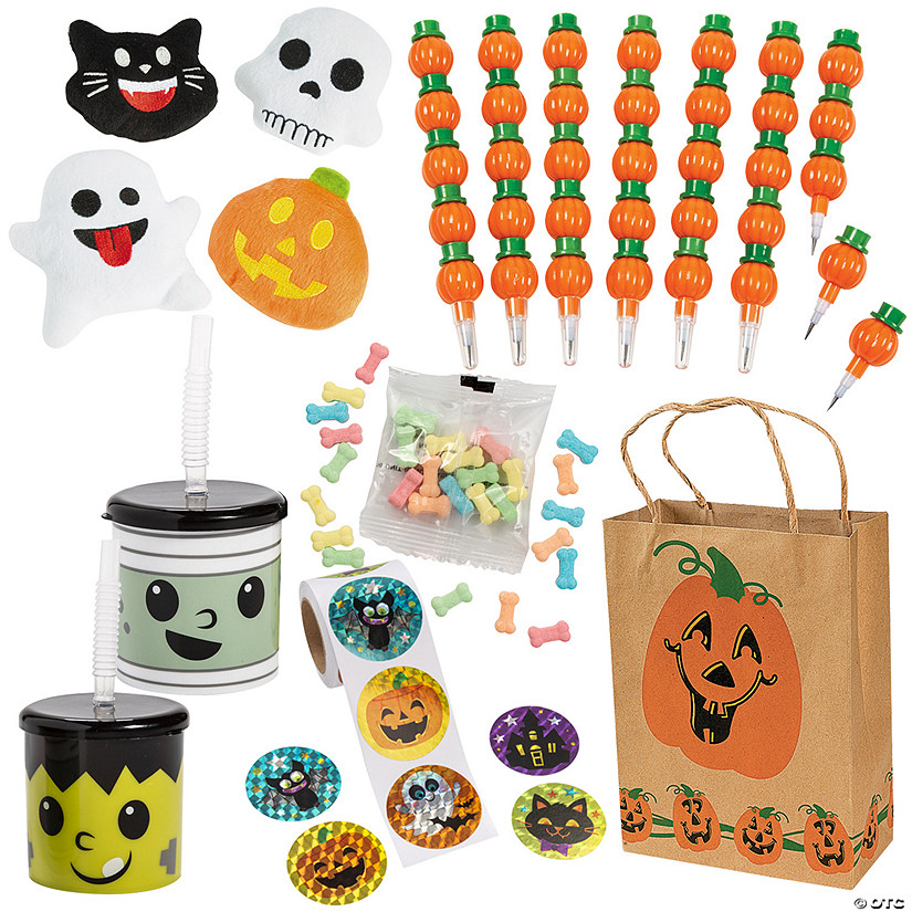 Deluxe Halloween Boo Bag Kit for 12 Image