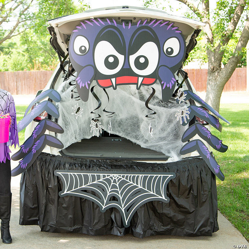 Deluxe Spider TrunkorTreat Decorating Kit 37 Pc.