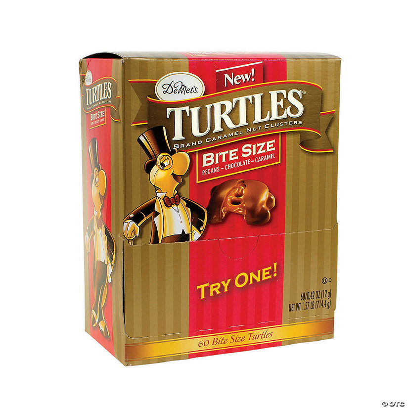 DeMet's Turtles Original Bite Size, 60 Count Image