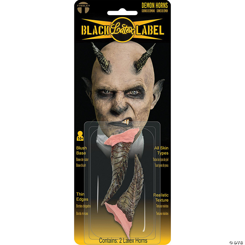 Black Label Latex Devil Horns