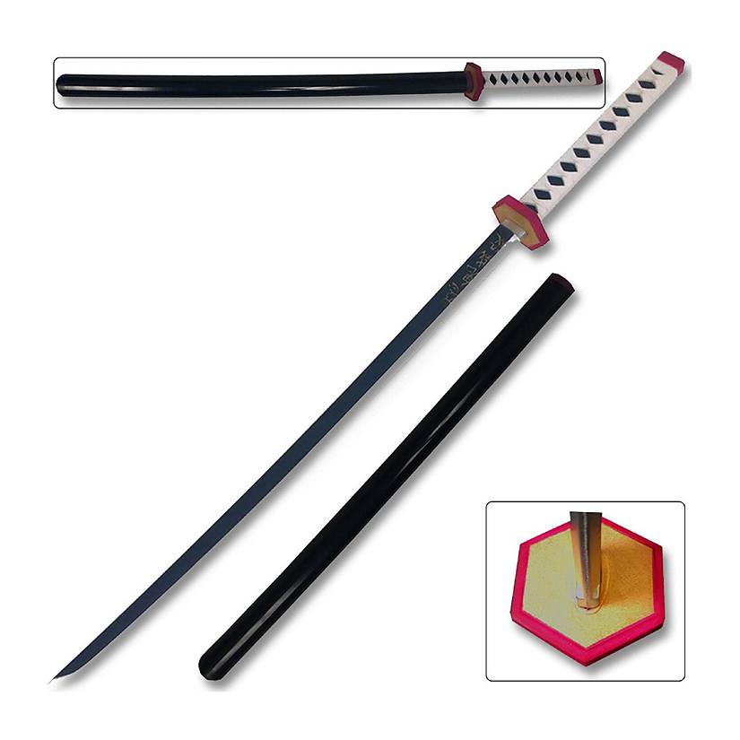 Demon Slayer Giyu Tomioka 41 Inch Foam Replica Samurai Sword Image