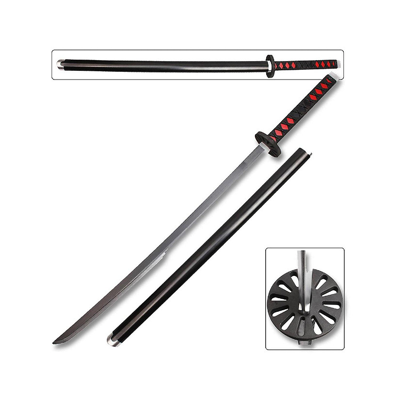 Demon Slayer Kyojuro Rengoku 40.5 Inch Foam Replica Samurai Sword Image