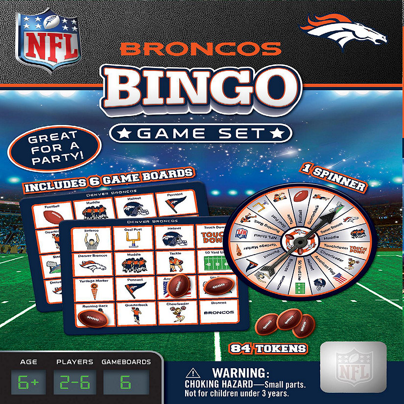 Denver Broncos Bingo Game Image