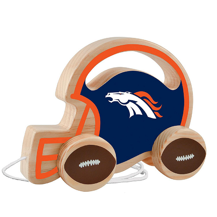 Denver Broncos - Push & Pull Baby Toy Image