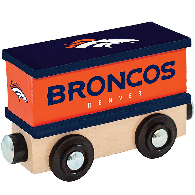 Denver Broncos Toy Train Box Car Image