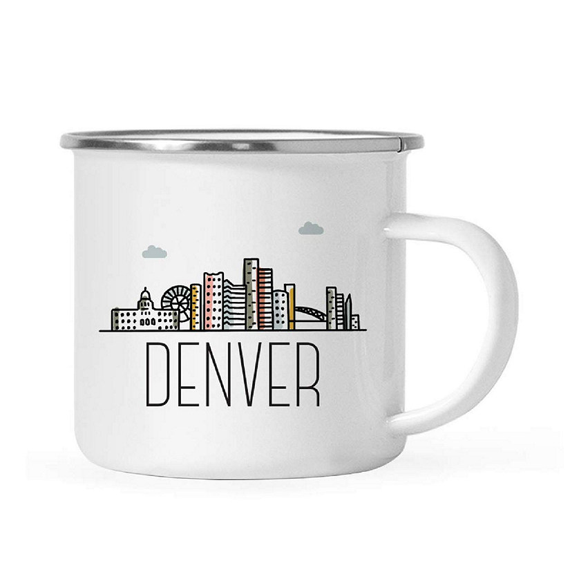 Denver Skyline 11oz Camp Mug Image