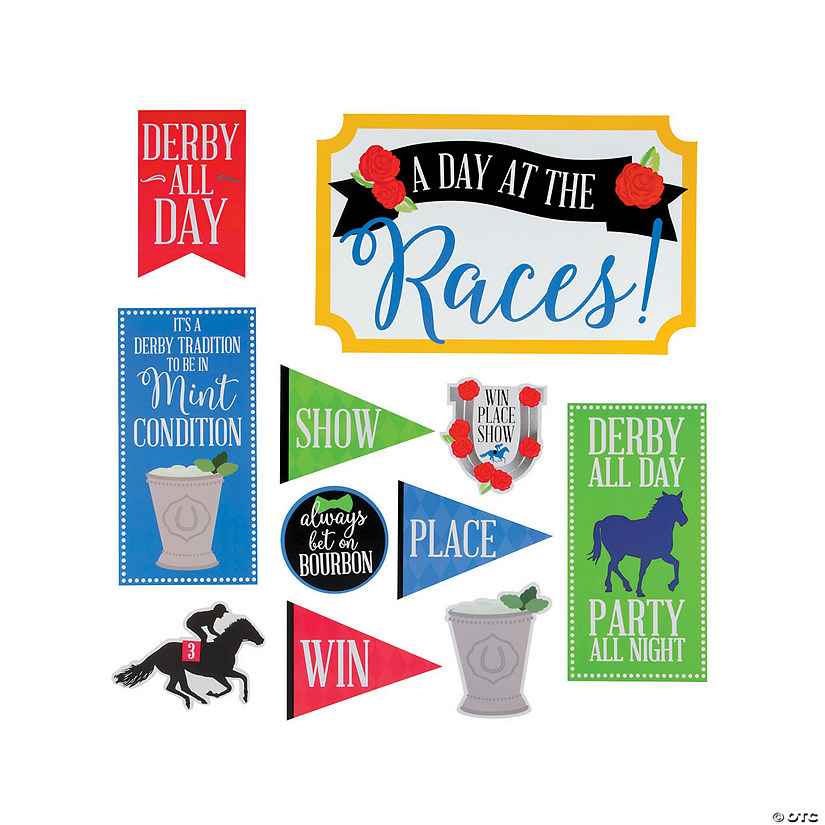 Derby Day Cutouts Image