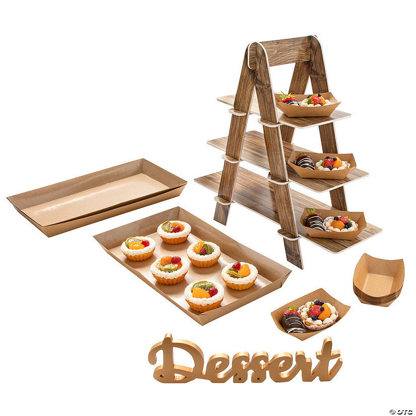 Dessert Ladder Stand & Tray Kit Image