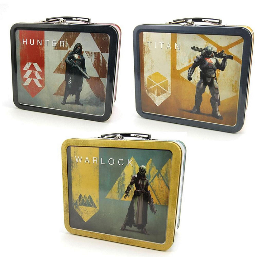 Destiny Guardian Tin Lunch Box Set: Hunter, Titan & Warlock Image