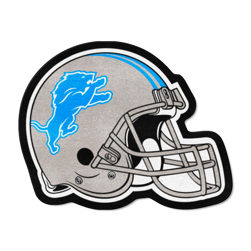 Detroit Lions Mascot Helmet Rug Oriental Trading