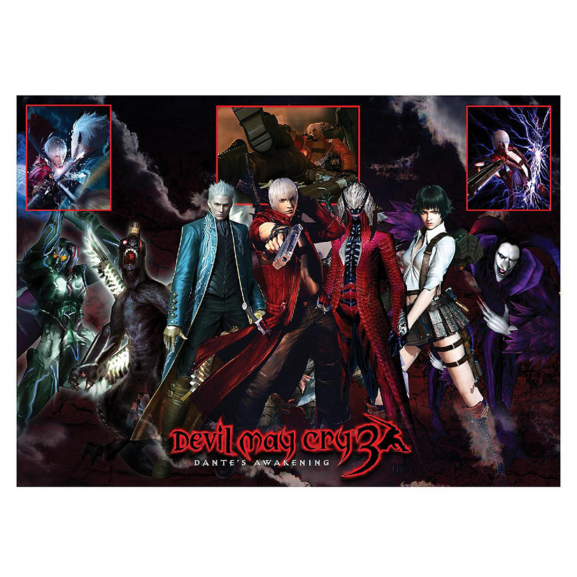 Devil May Cry Collage 1000 Piece Jigsaw Puzzle Image