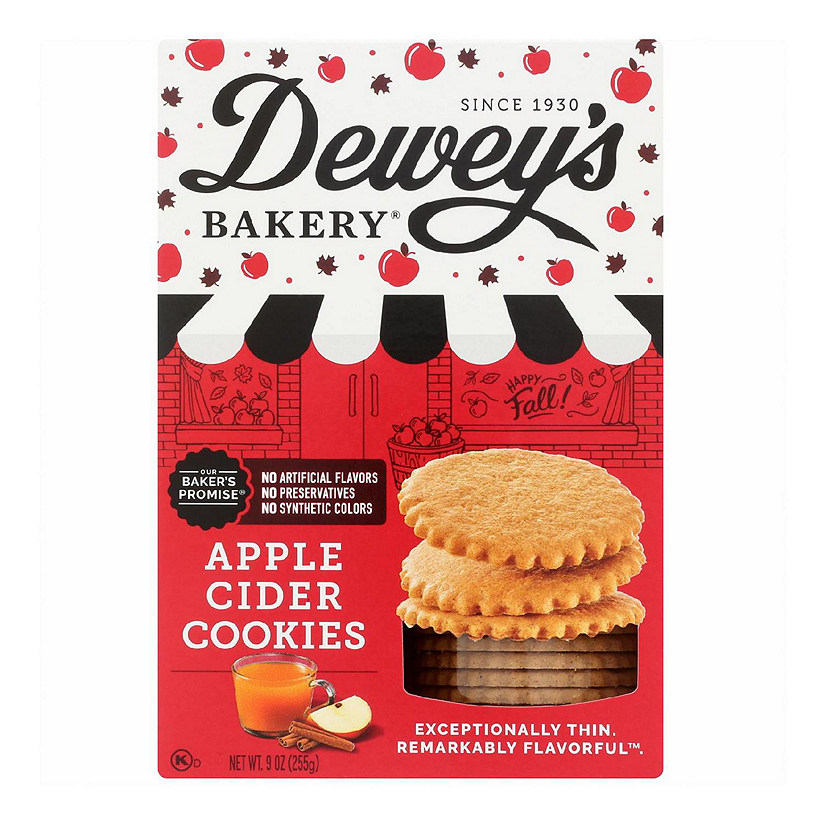 Dewey's Bakery Cookies, Brownie Crisp - 9 oz