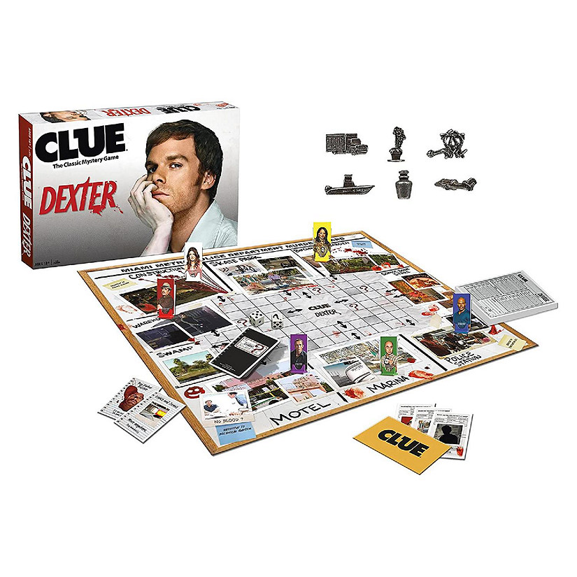 Dexter Clue Board Game Image