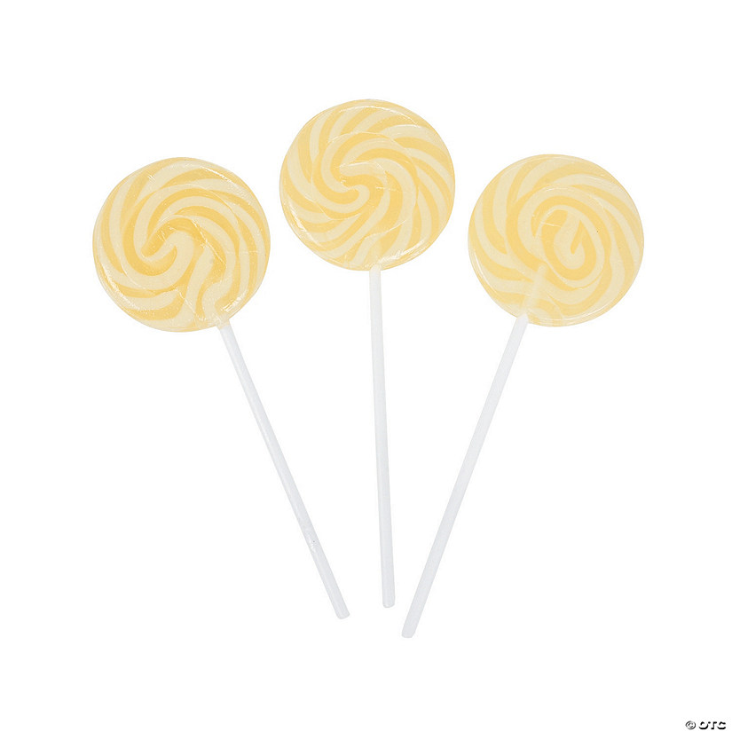 Diamond & Pearl Swirl Lollipops - 24 Pc. Image