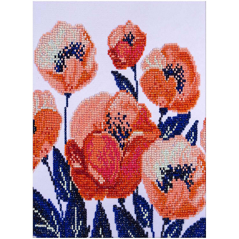 Diamond Art Intermediate Kit Poppies