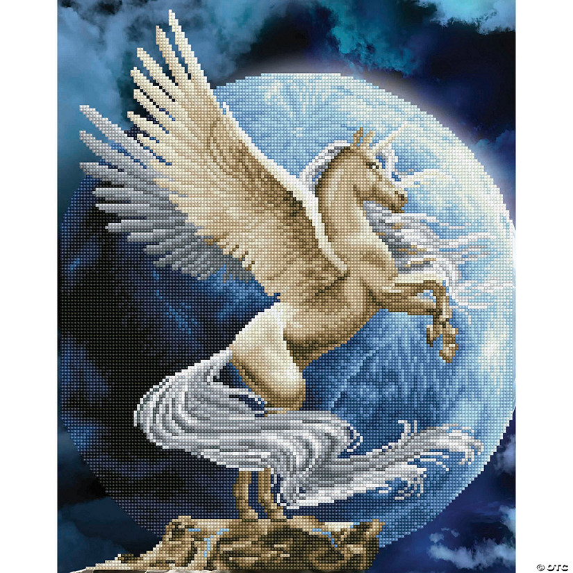 Diamond Art Kit 16"x 20" Advanced Pegasus&#160; &#160;&#160; &#160; Image