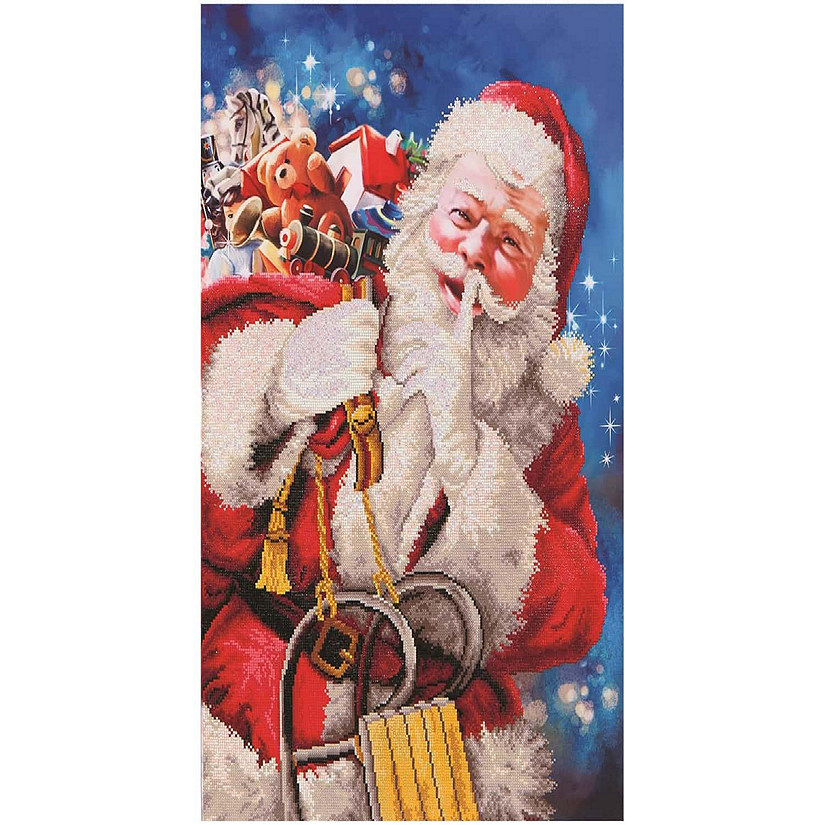 Santa Claus Holiday Edition Diamond Art Christmas Diamond Dotz