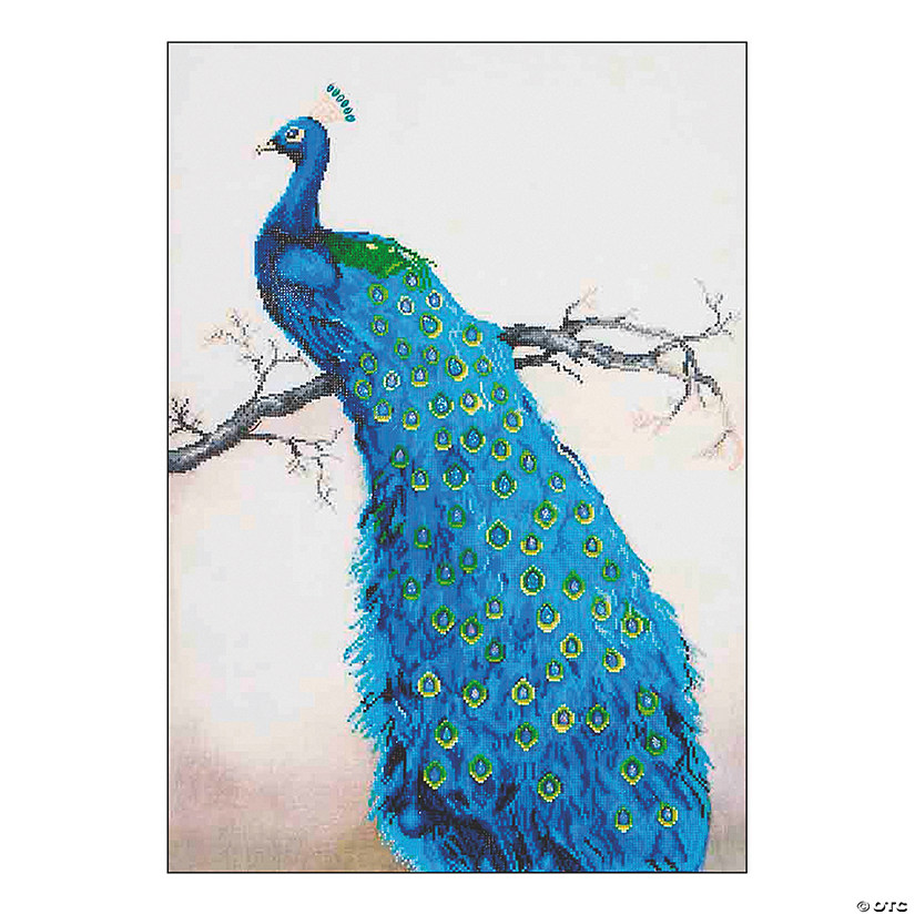 Diamond Dotz-Blue Peacock | Oriental Trading