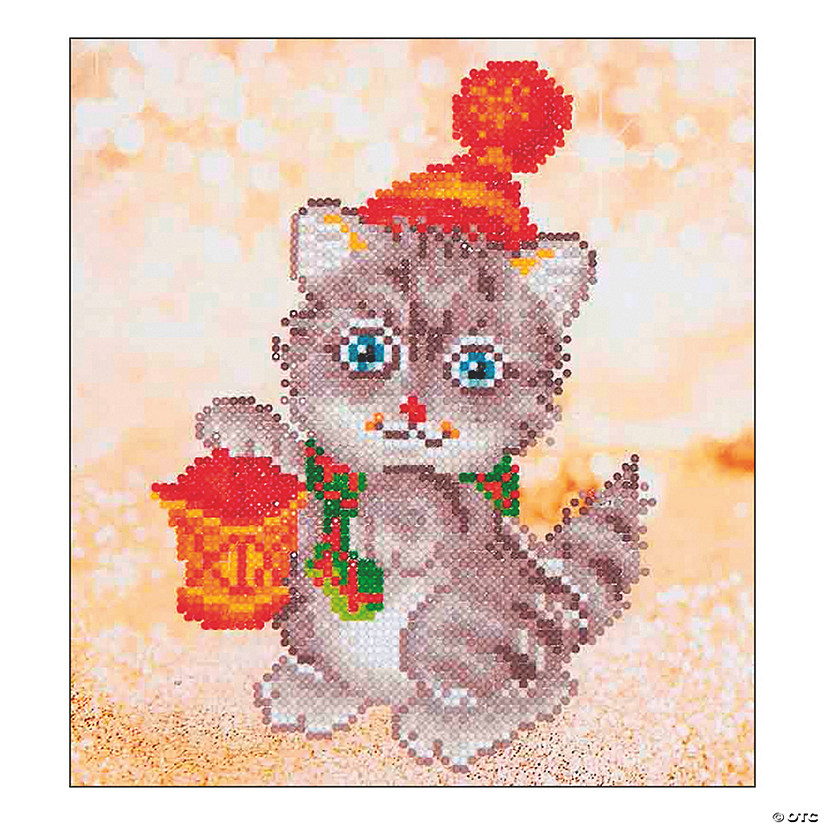 Diamond DotzChristmas Kitten