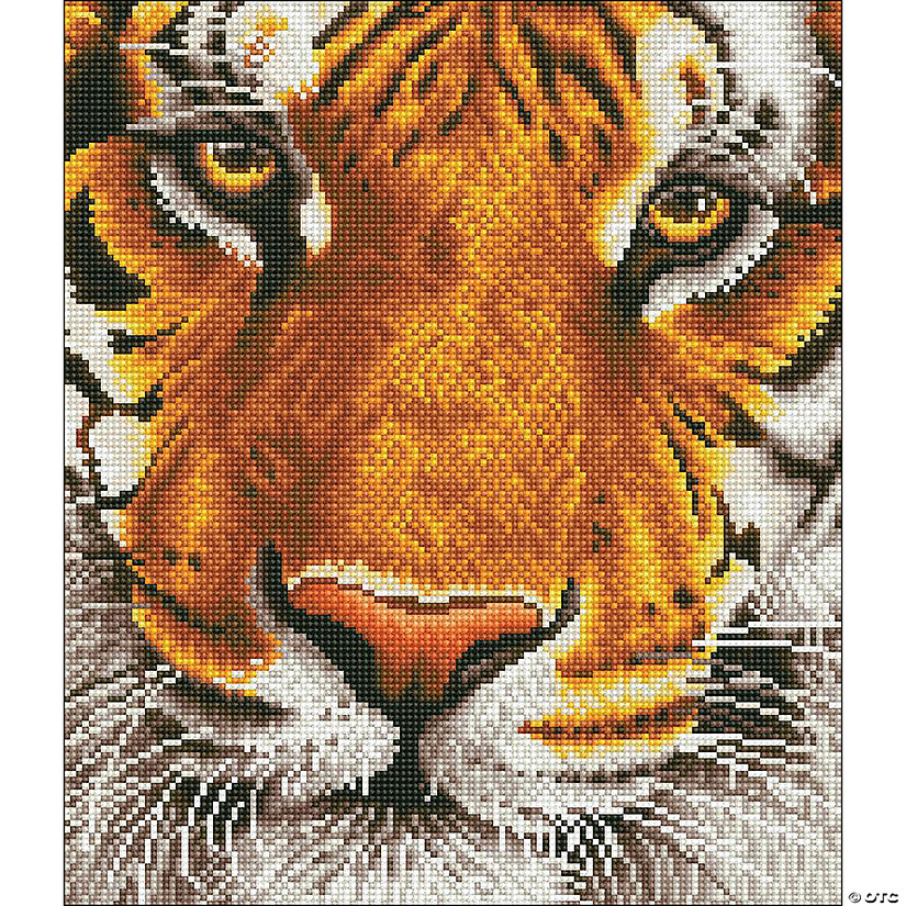 Diamond Dotz Diamond Embroidery Facet Art Kit 14.2"X16.5"-Bengal Magic Image