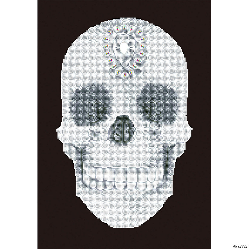 Diamond Dotz Diamond Embroidery Facet Art Kit 16.5"X20.5"-Crystal Skull Image