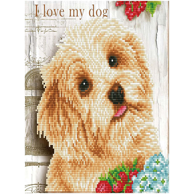 Diamond Dotz Intermediate Kit I Love My Dog