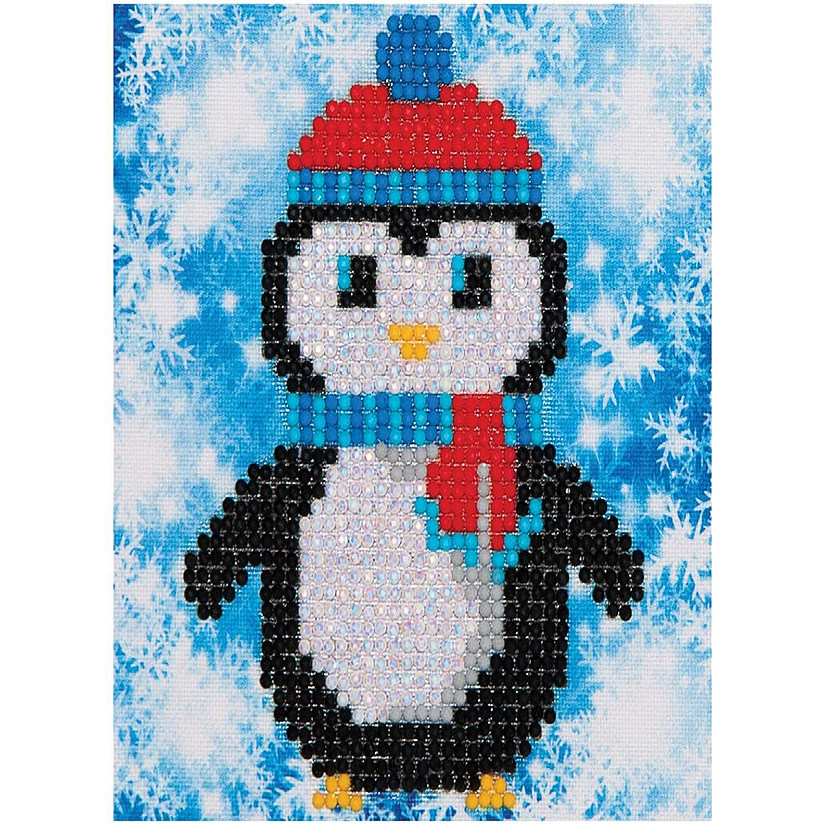 Diamond Dotz Mini Pillow Kit Christmas Penguin