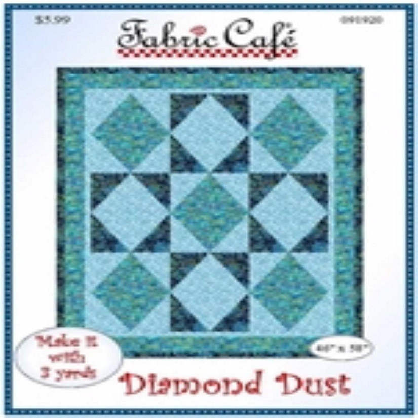Diamond Dust 46 x 58  yard Quilt by Donna Robertson for Fabric Cafe Image