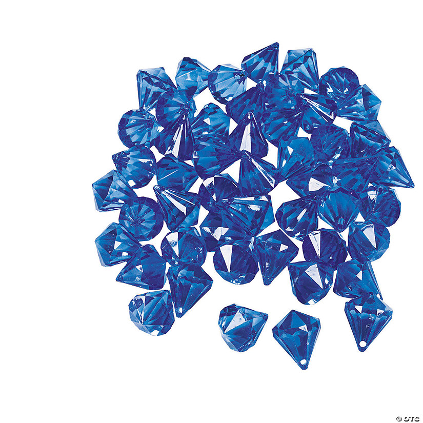 Diamond-Shaped Gems - 25 Pc. Image