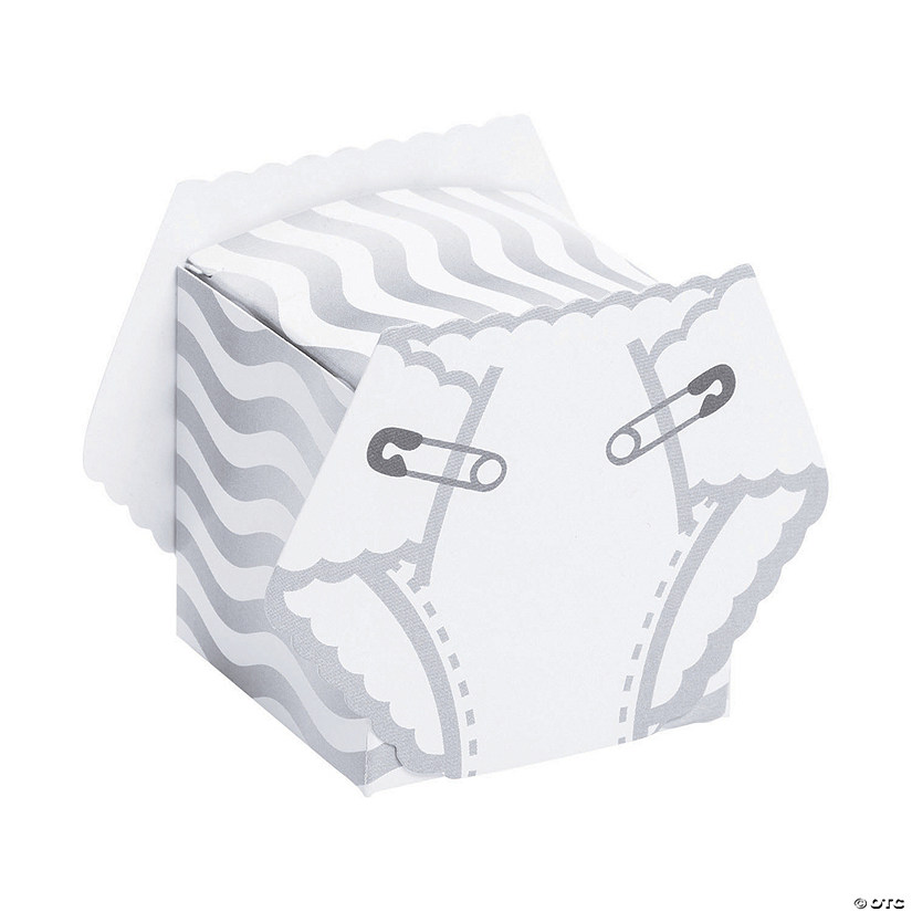 Diaper Favor Boxes 12 Pc. Oriental Trading