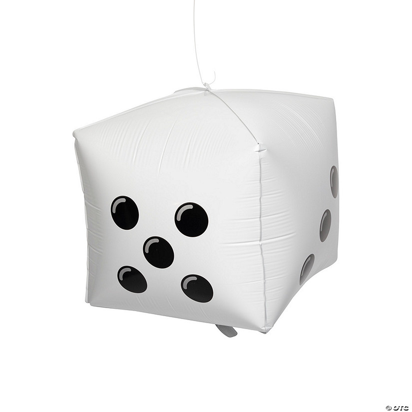 Dice 15" Mylar Balloon - 3 Pc. Image