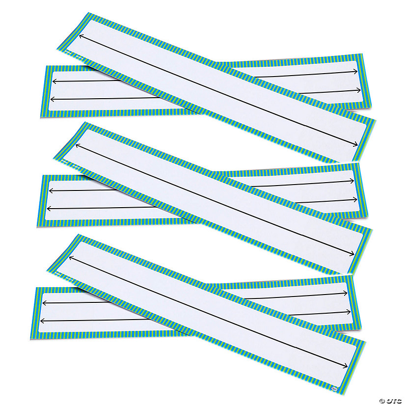 Didax Blank Student Number Lines, 10 Per Pack, 3 Packs Image