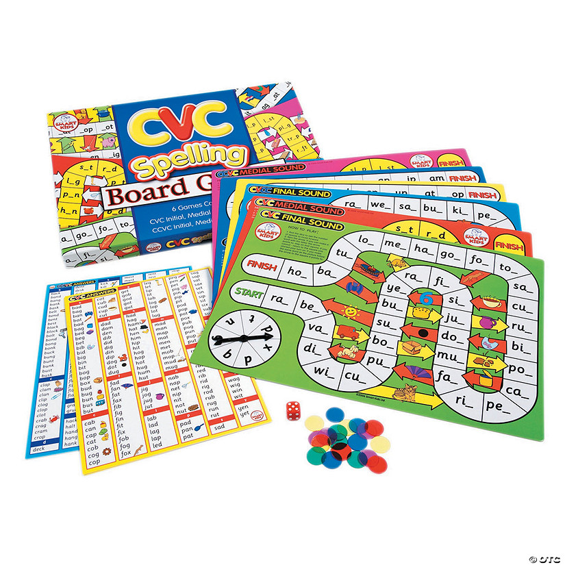 Didax CVC Spelling Board Games Image