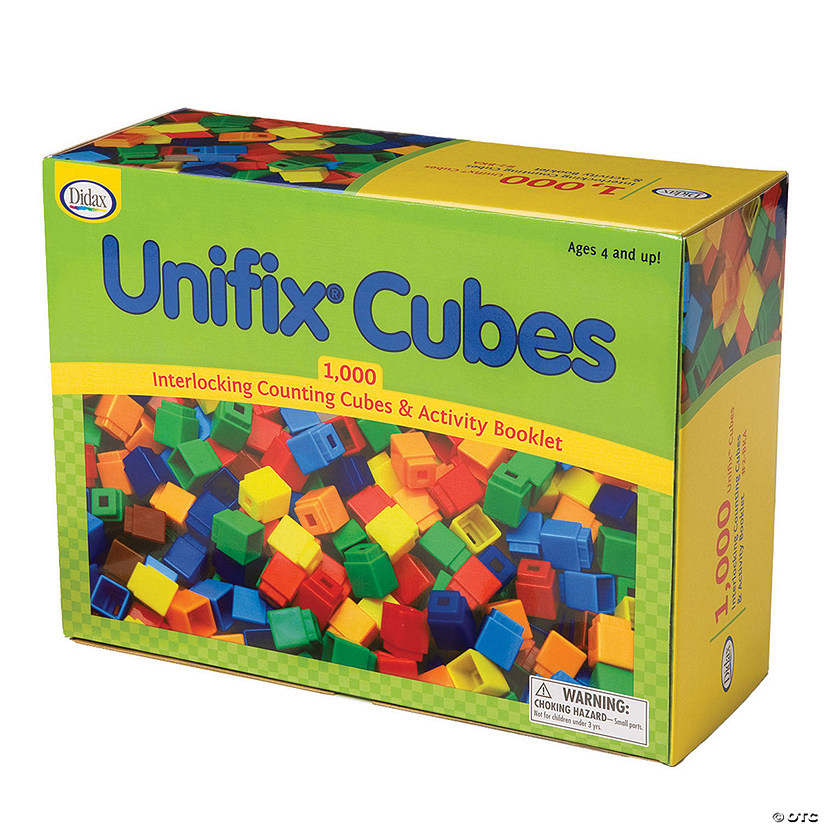 Didax UNIFIX&#174; Cube Set, Pack of 1000 Image