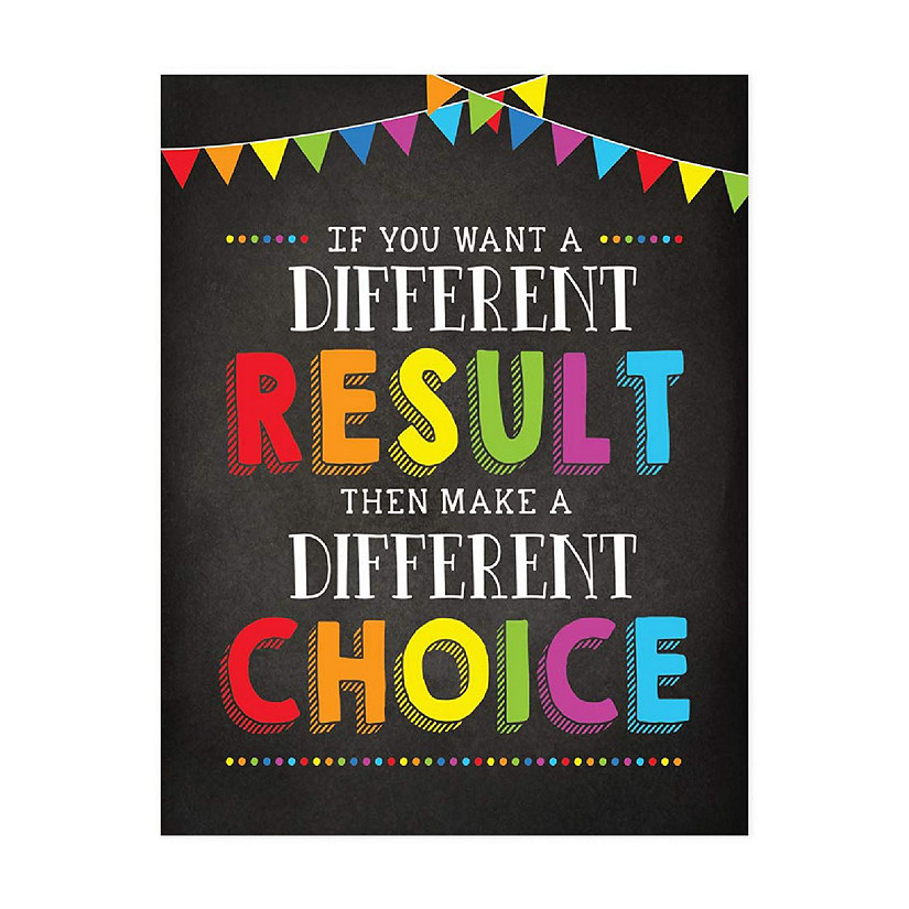 Different Choice Result 8.5x11in 1-Pack Image
