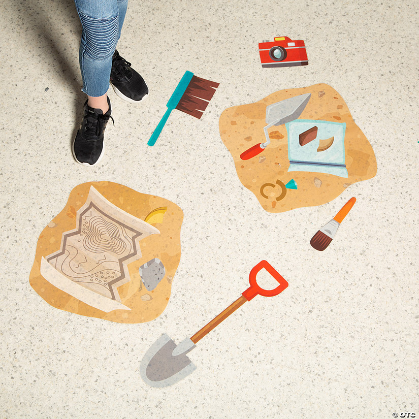 Dig Floor Decals - 13 Pc. Image