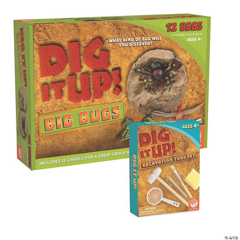 Dig It Up! Big Bugs plus FREE Bonus Excavation Kit Image