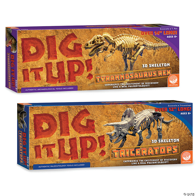 Dig It Up! Dino Models: Set of 2 Image